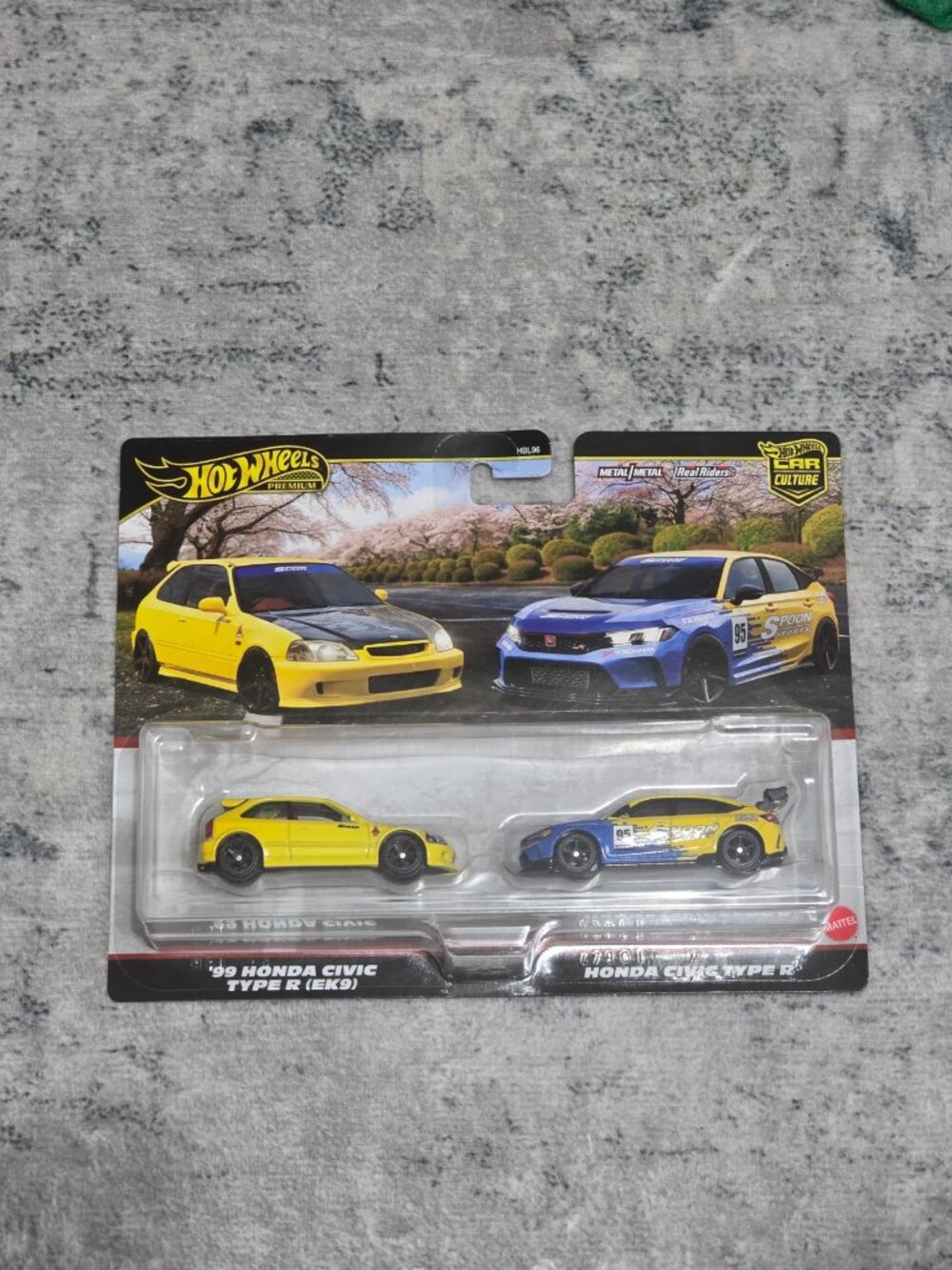 Mattel Hot Wheels Premium Car Culture Honda Civic Type R Pack